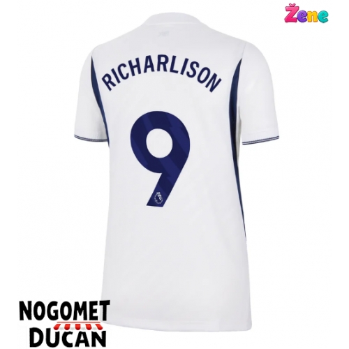 Tottenham Hotspur Richarlison #9 Domaci Dres Ženska 2026-27 Kratak Rukav Tottenham Hotspur Richarlison #9 Domaci Dres Ženska 2026-27 Kratak Rukav