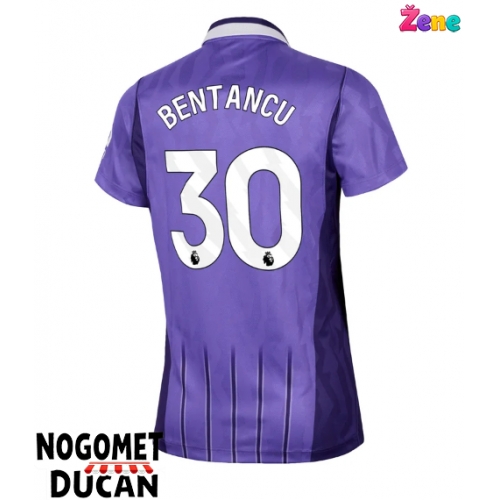 Tottenham Hotspur Rodrigo Bentancur #30 Rezervni Dres Ženska 2026-27 Kratak Rukav Tottenham Hotspur Rodrigo Bentancur #30 Rezervni Dres Ženska 2026-27 Kratak Rukav