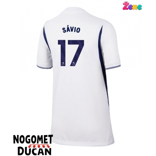 Tottenham Hotspur Savio #17 Domaci Dres Ženska 2026-27 Kratak Rukav Tottenham Hotspur Savio #17 Domaci Dres Ženska 2026-27 Kratak Rukav
