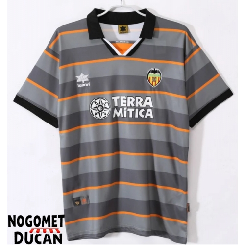 Valencia 1999-2000 Retro Rezervni Dres Kratak Rukav Valencia 1999-2000 Retro Rezervni Dres Kratak Rukav