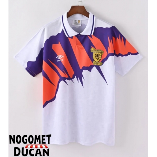 Škotska 1992 Retro Gostujuci Dres Kratak Rukav Škotska 1992 Retro Gostujuci Dres Kratak Rukav