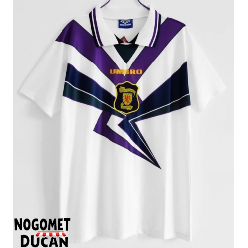 Škotska 1994-1996 Retro Gostujuci Dres Kratak Rukav Škotska 1994-1996 Retro Gostujuci Dres Kratak Rukav