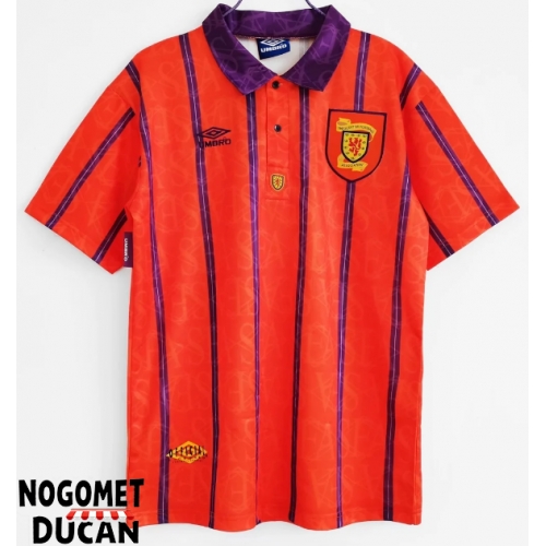 Škotska 1994 Retro Gostujuci Dres Kratak Rukav Škotska 1994 Retro Gostujuci Dres Kratak Rukav