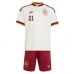 Španjolska Mikel Oyarzabal #21 Gostujuci Dres za djecu SP 2026 Kratak Rukav (+ Kratke hlače)