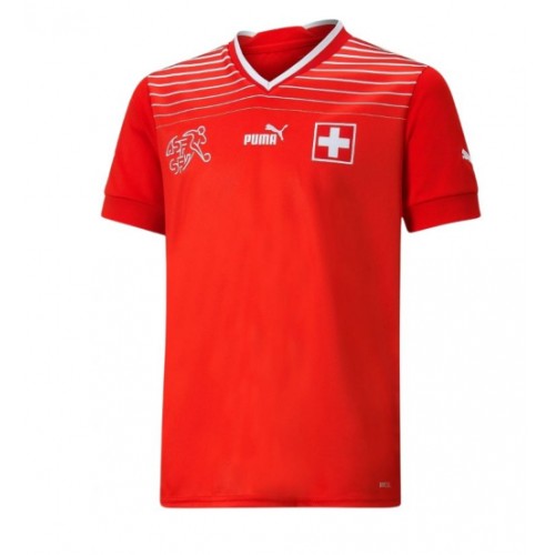 Švicarska Breel Embolo #7 Domaci Dres SP 2022 Kratak Rukav