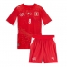 Švicarska Remo Freuler #8 Domaci Dres za djecu SP 2026 Kratak Rukav (+ Kratke hlače)