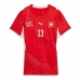 Švicarska Ricardo Rodriguez #13 Domaci Dres Ženska SP 2026 Kratak Rukav Švicarska Ricardo Rodriguez #13 Domaci Dres Ženska SP 2026 Kratak Rukav